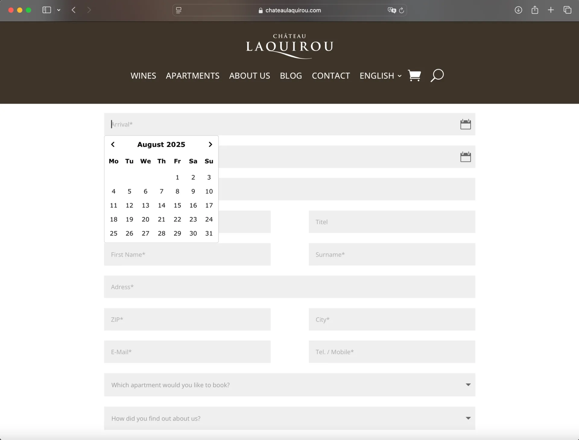 Visual aus dem Projekt Château Laquirou Winery — project image 14