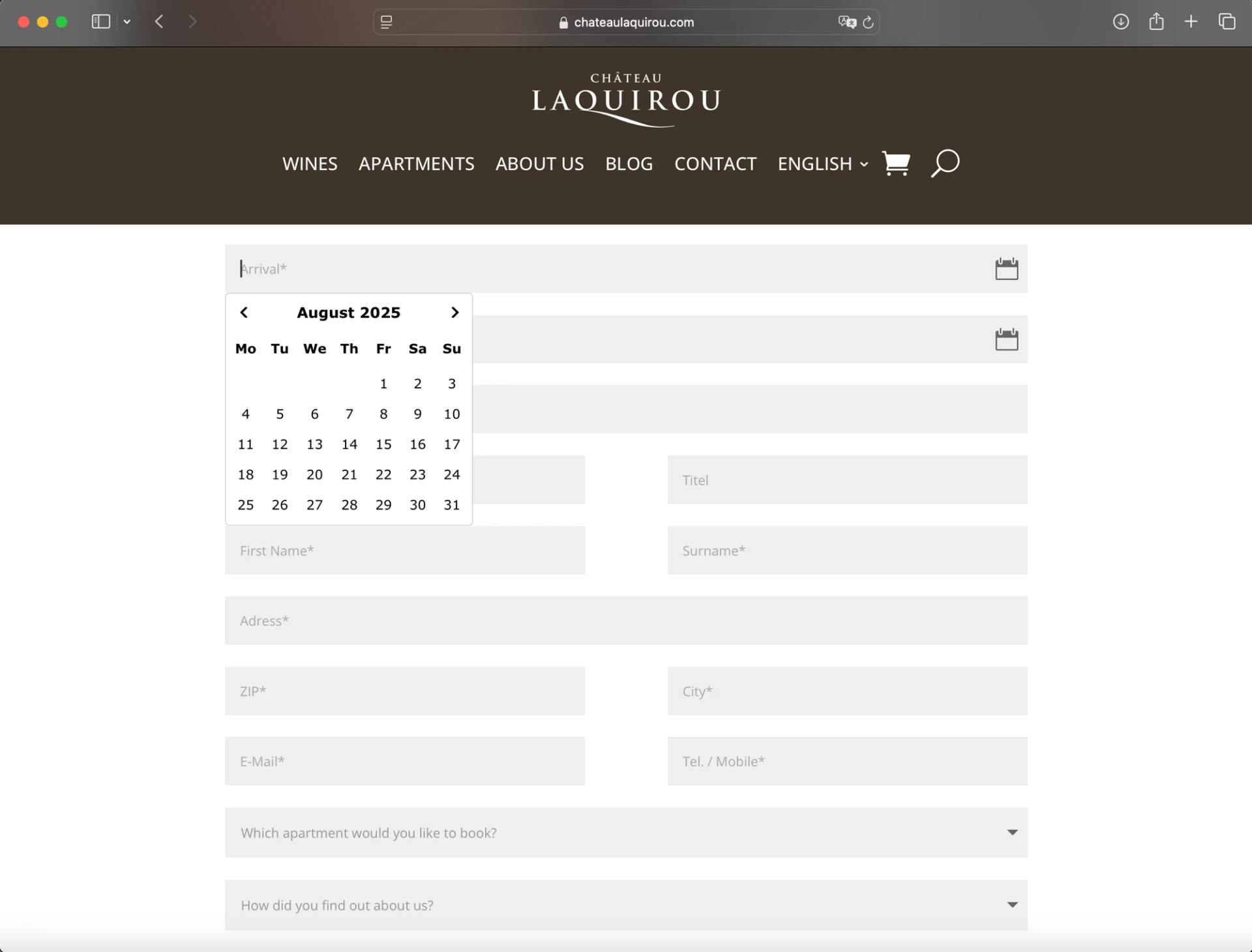 Visual aus dem Projekt Château Laquirou Winery — project image 14