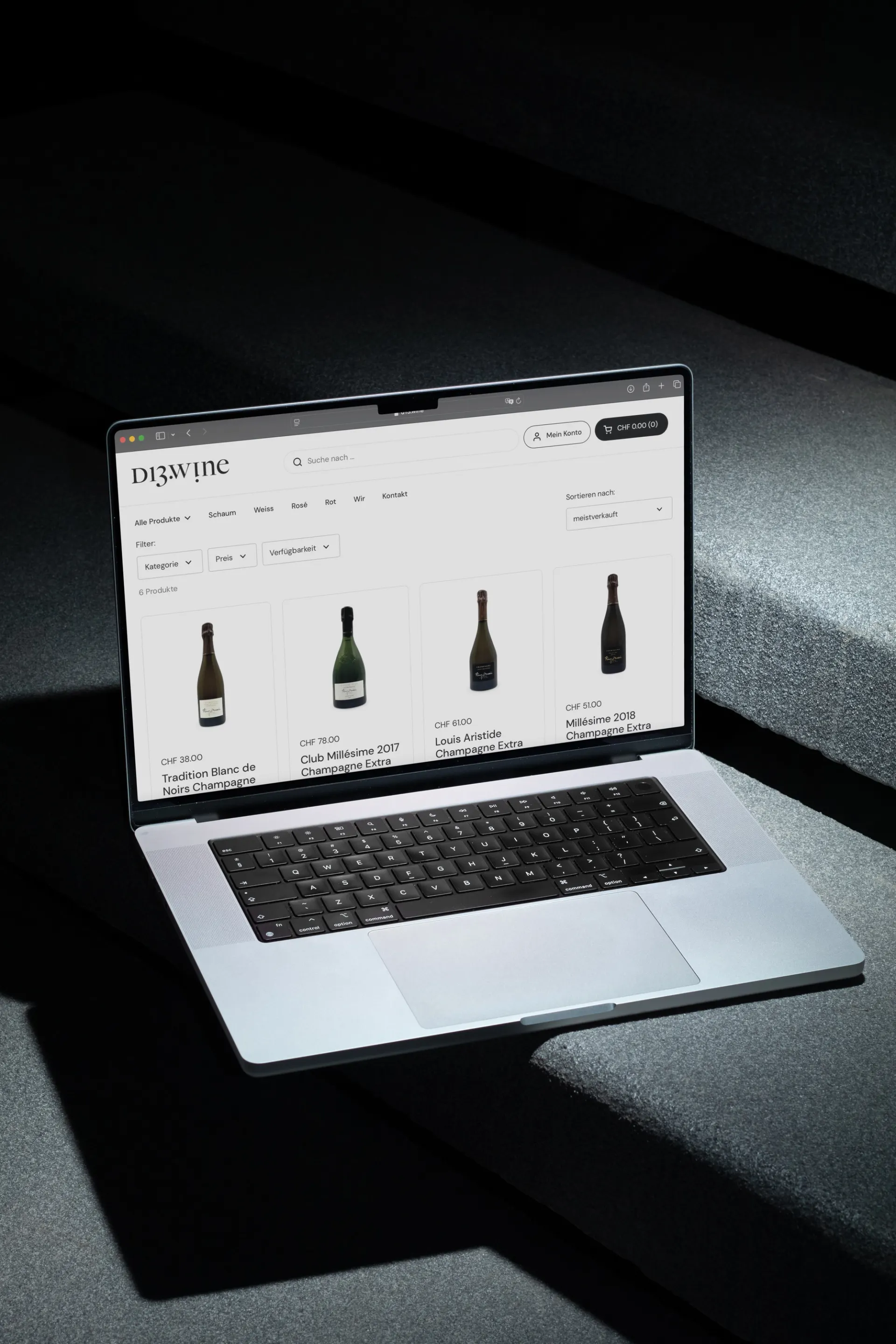 Shopping experience that elevates boutique wines.