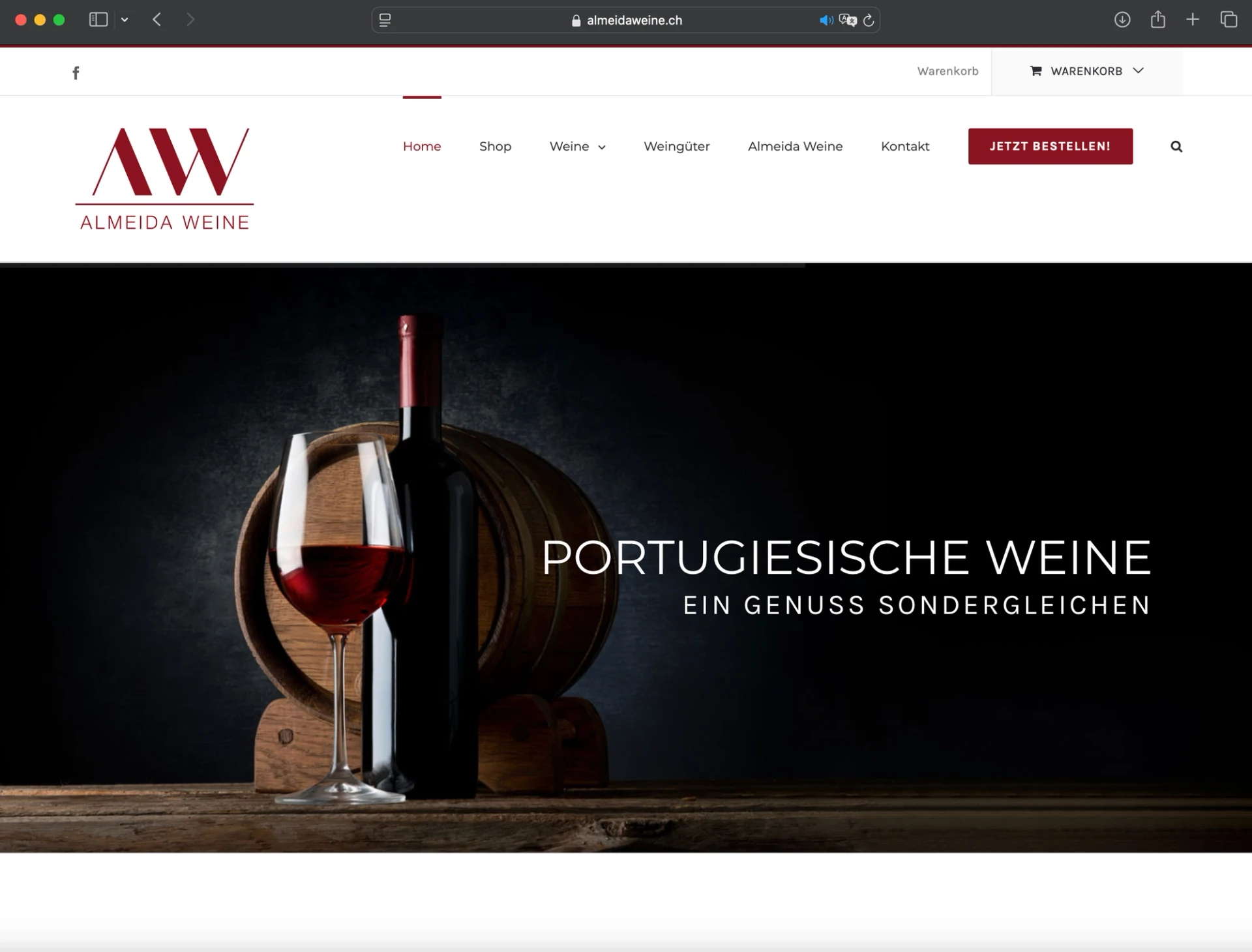 Visual aus dem Projekt Almeida Weine — project image 15
