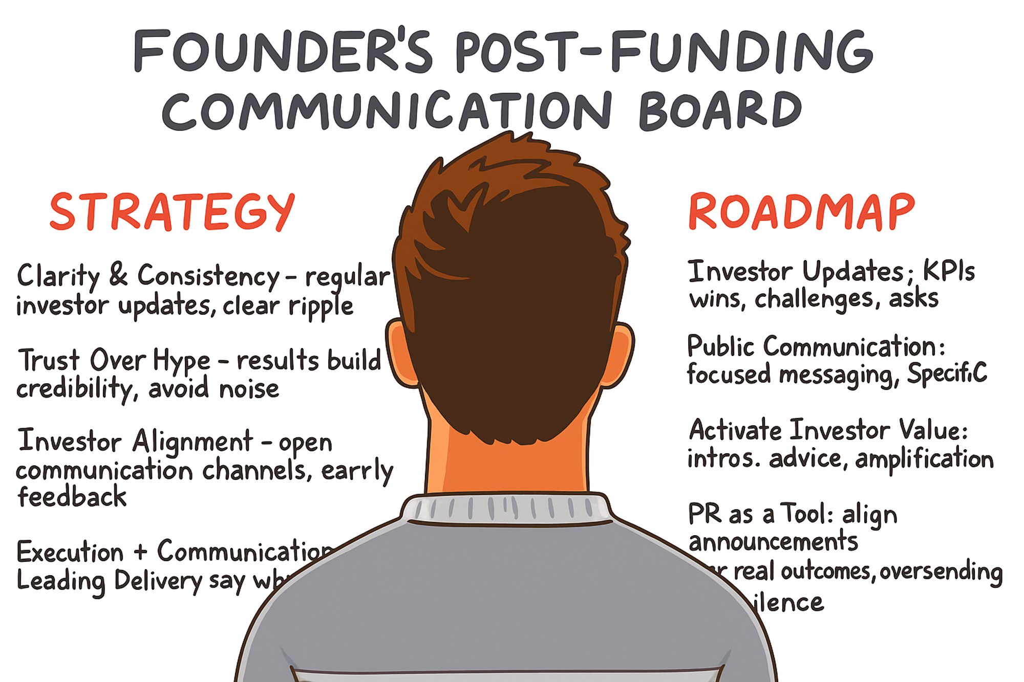 Post-Funding Communication: A Founders' Realistic Playbook