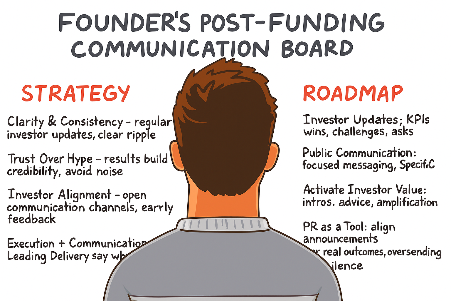 Post-Funding Communication: A Founders' Realistic Playbook