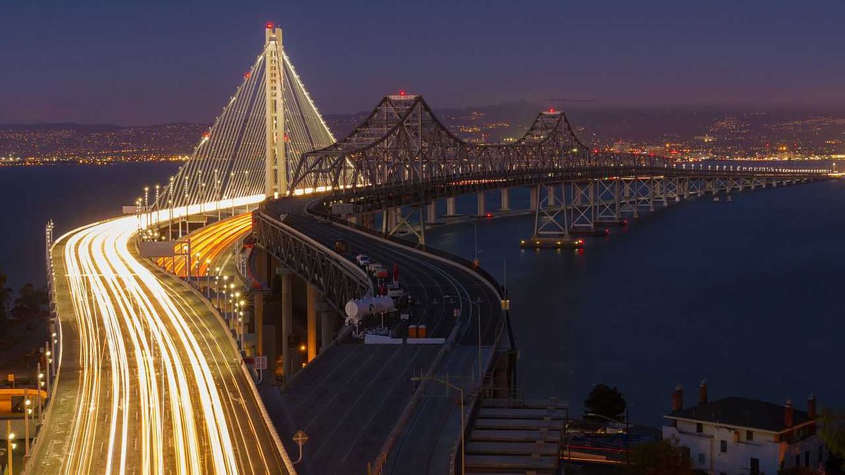 Bay bridge photo