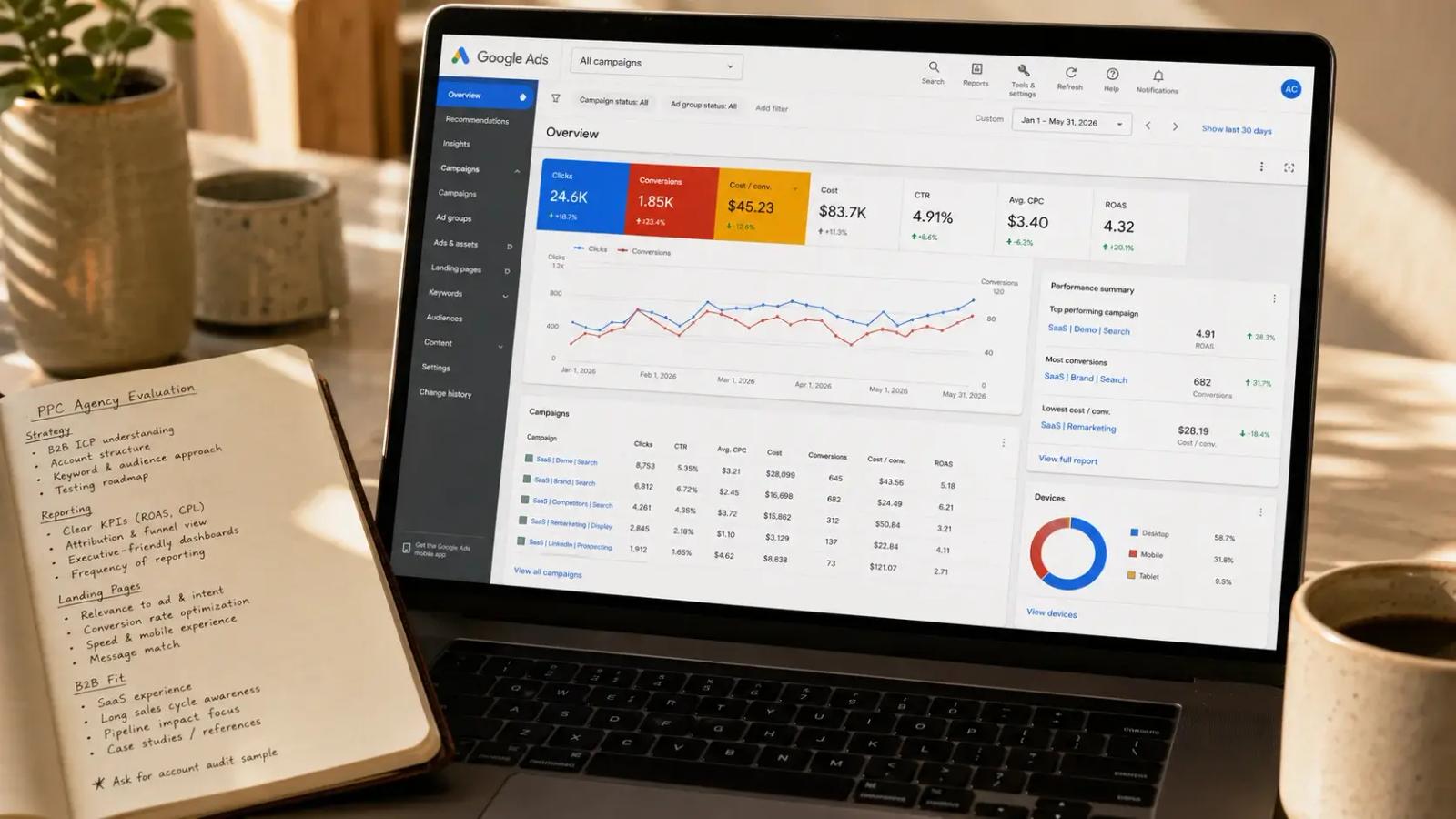 The 6 Best SaaS PPC Agencies for B2B in 2026