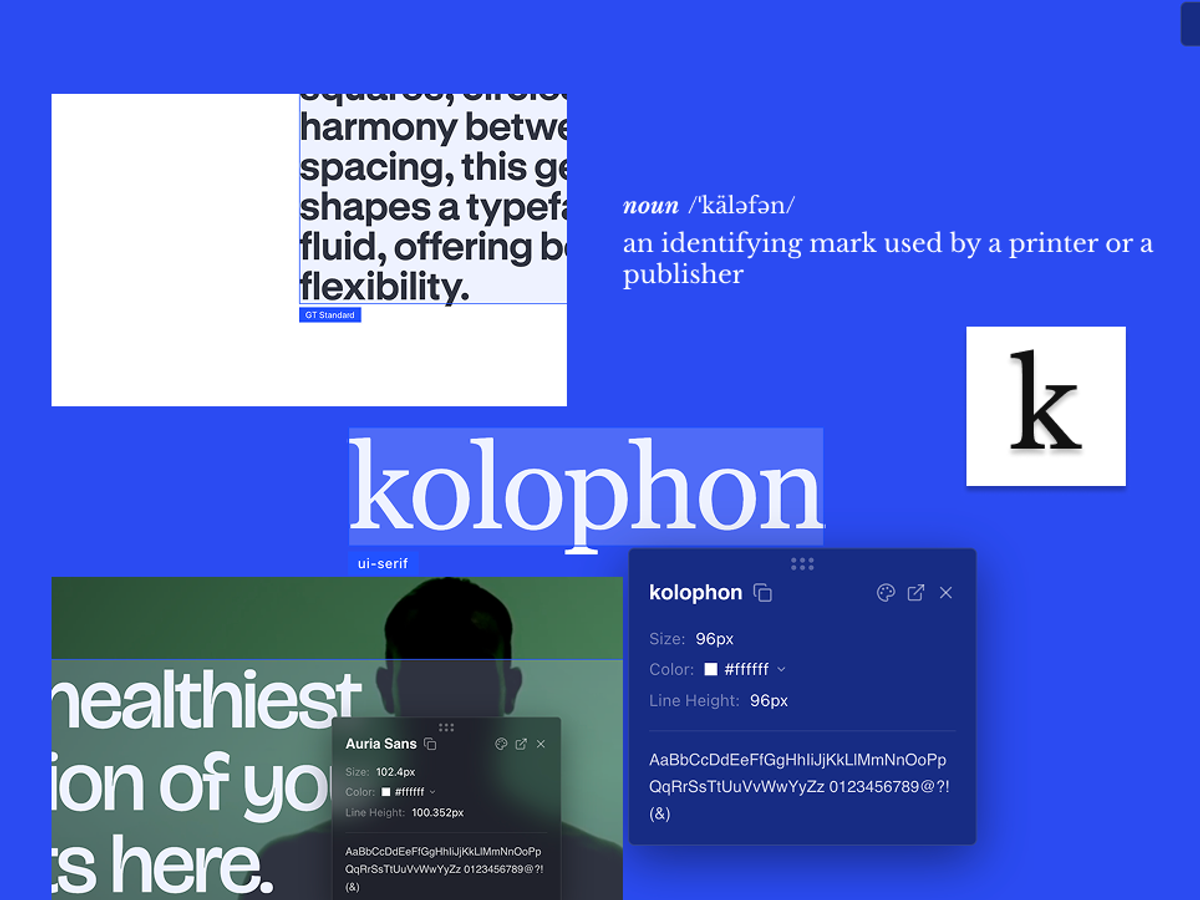 kolophon