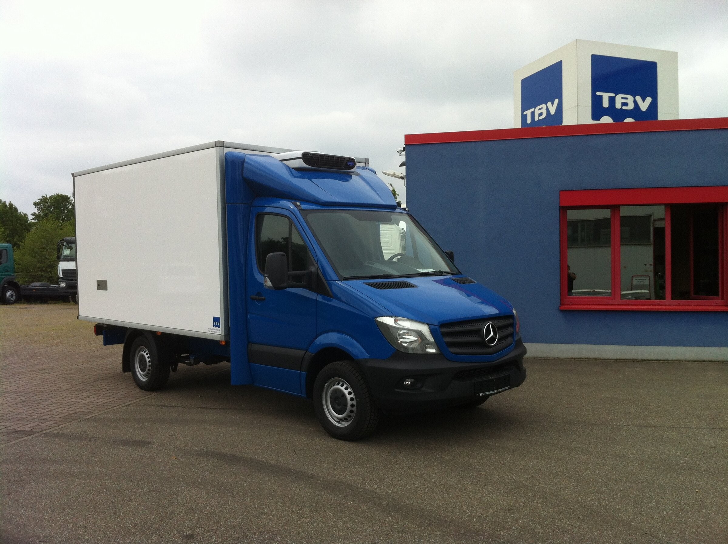 TBV Kühlsprinter Detailansicht Aufbau und Türen