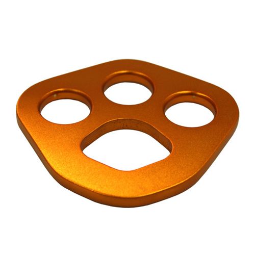 B002 orange aluminium alloy multi anchor plate