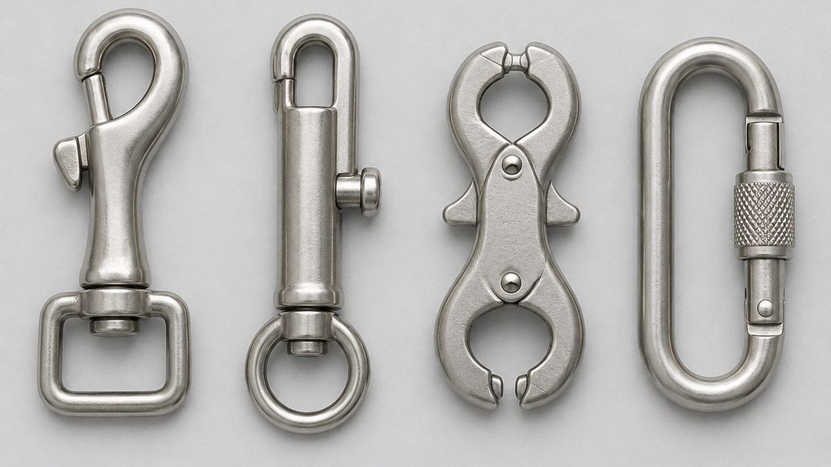 Dog Leash Snap Hook Types: A Pet Hardware Selection Guide