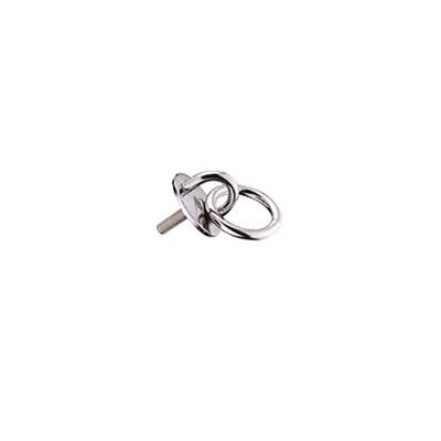 Placa con anilla SS8045 de acero inoxidable 304 con tornillo métrico, foto del producto