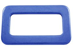 Hebilla de conexión rápida A502 de aluminio anodizado azul