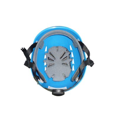 Interior del casco HT-0801 con acolchado y arnés interior