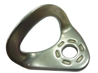 Chapa de escalada en roca 705H con protuberancias antirrotación