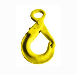 6100A Grade 80 eye self-locking safety hook, new design