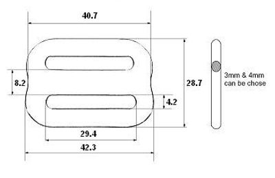 Plan coté de la 224SS