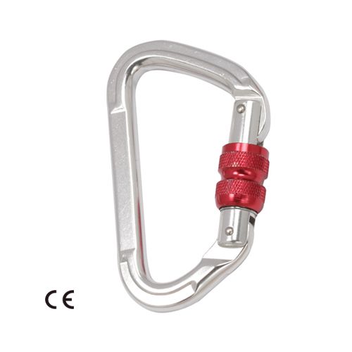 Karabiner A712SG aus Aluminium mit Schraubverschluss, Produktfoto