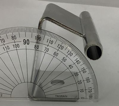 FB-3000 stainless steel wire cable bracket for overhead lifelines, third view