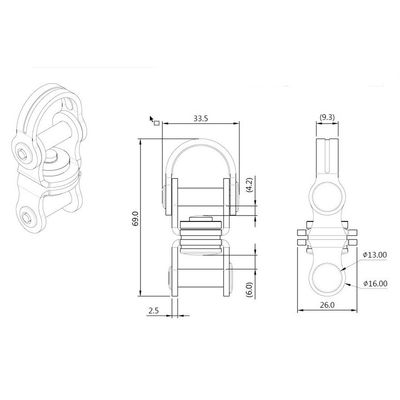 Plan coté de l'émerillon 10632