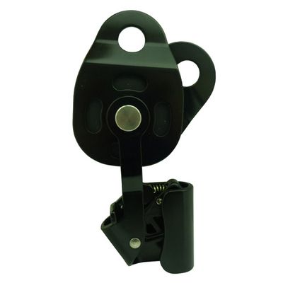 Seilrolle AADP-021 aus Aluminium mit integrierter Seilklemme