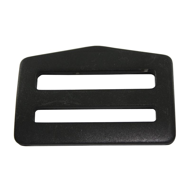 A2786 black aluminium quick buckle with two slots