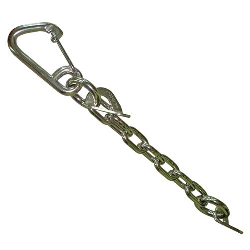 Anclaje de cadena 736H-SS de acero inoxidable con gancho