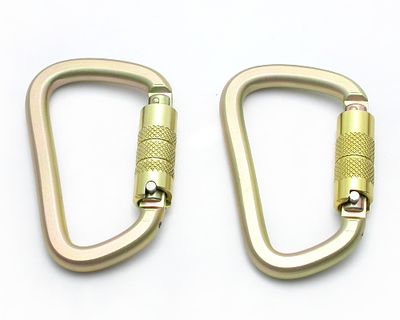 Mosquetón de seguridad 372 / 373 de acero