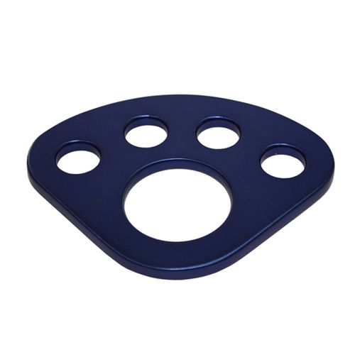 Placa multianclaje B001 de aluminio azul marino