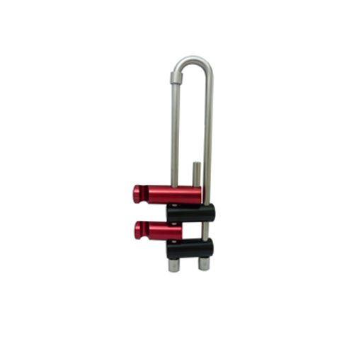 Descensor de barras A908 de aluminio anodizado