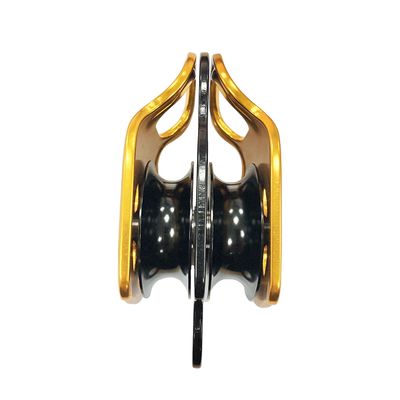 AP-092-B gold pulley, edge view