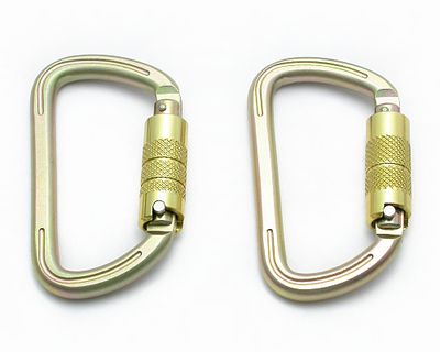Mosquetón de seguridad 322 / 323 de acero