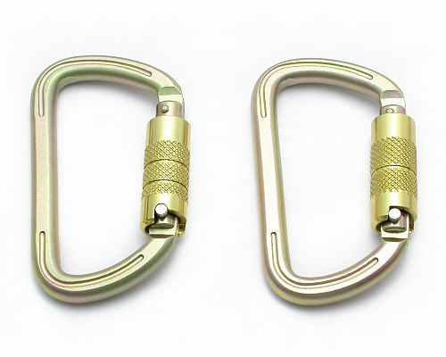 Mosquetón de seguridad 322 / 323 de acero