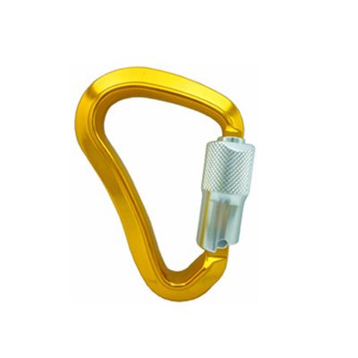 Mosquetón ANSI A455KTL-3 en dorado