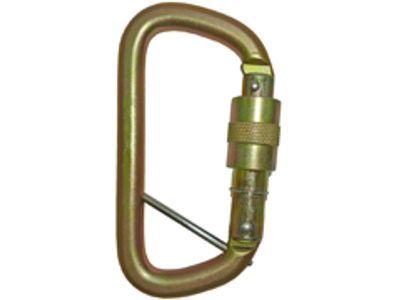 2308 galvanised steel captive-eye carabiner, second view