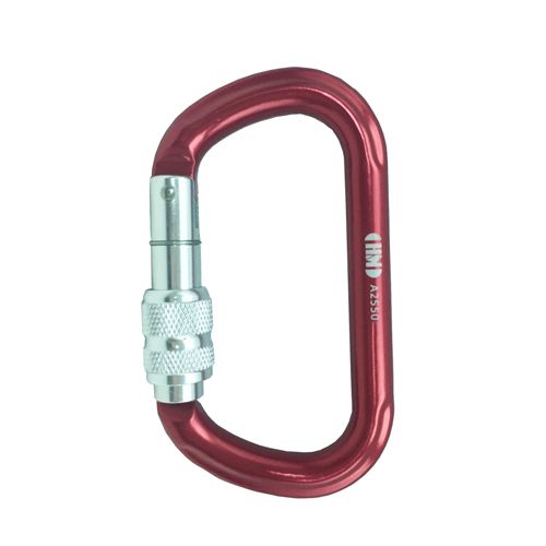 Mosquetón de rosca A2550KSG con nariz keylock, foto del producto