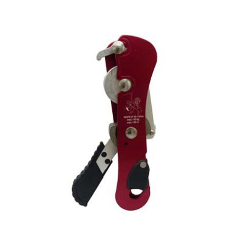 Descensor antipánico A906 de aluminio rojo