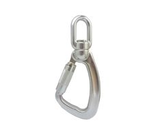 Crochet à émerillon A304KTL en aluminium à verrouillage automatique (twist-lock)