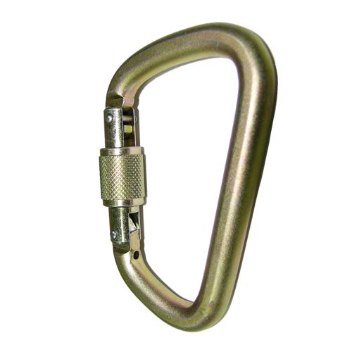 2480SG steel safety carabiner