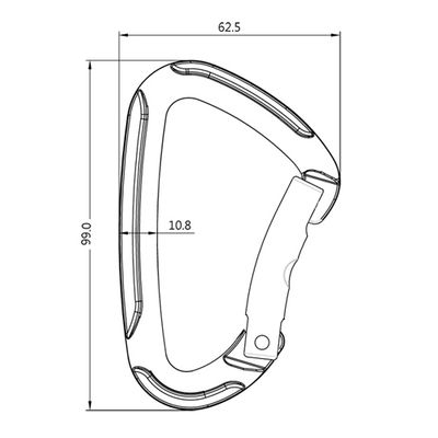 Disegno quotato dell'A750KNB