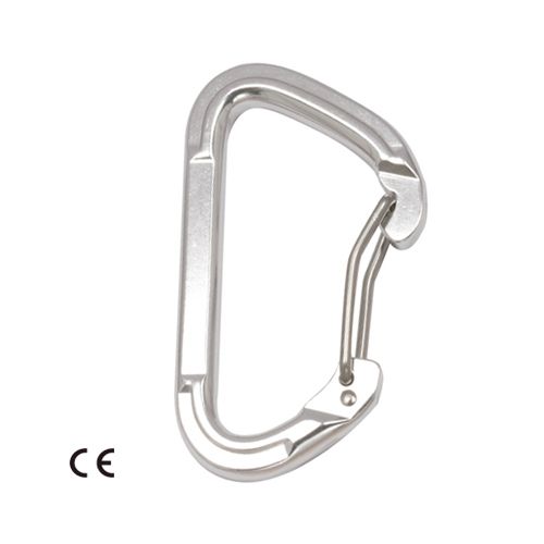 Mousqueton à doigt fil A712WRB en aluminium, photo du produit