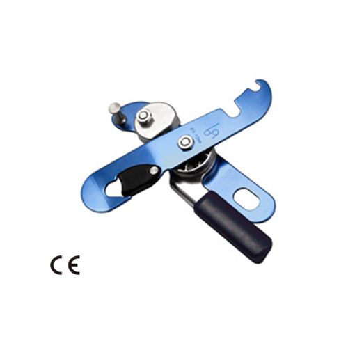 Descensor A901 de aleación de aluminio con maneta de control
