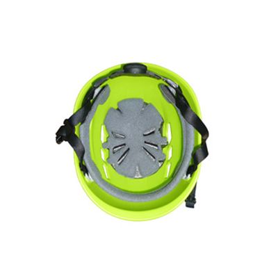 Interior del casco HT-0802 con acolchado y arnés interior