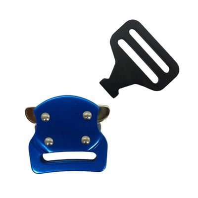 A825-25 quick release buckle, female and male parts separated