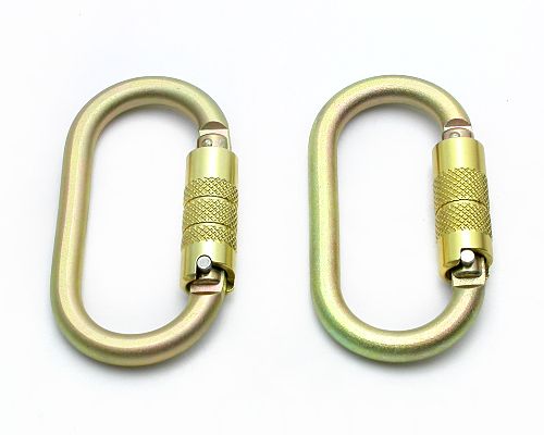 352 / 353 steel locking carabiner