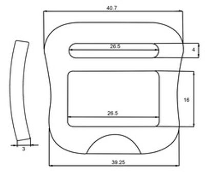 AR026-1 dimension drawing