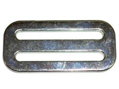 Schnellverschluss-Schnalle CX-01 aus Stahl mit zwei Schlitzen