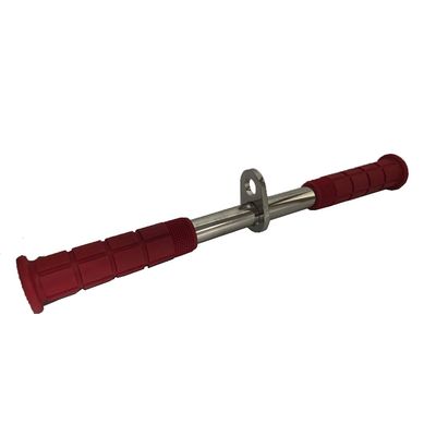 HAN-972 handlebar with red grips