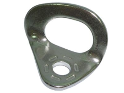 Chapa de escalada en roca 715H con protuberancias antirrotación