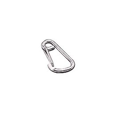 SS2431 stamped 316 stainless steel spring hook, product photo