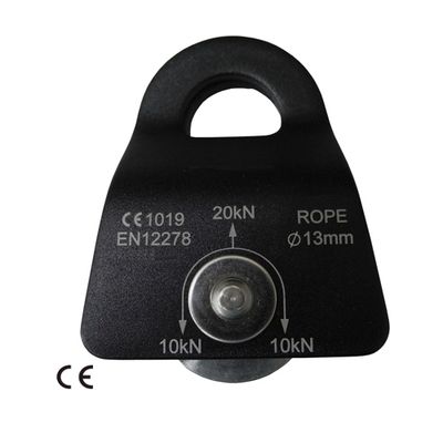 Schwarze Seilrolle AP-041 aus Aluminiumlegierung