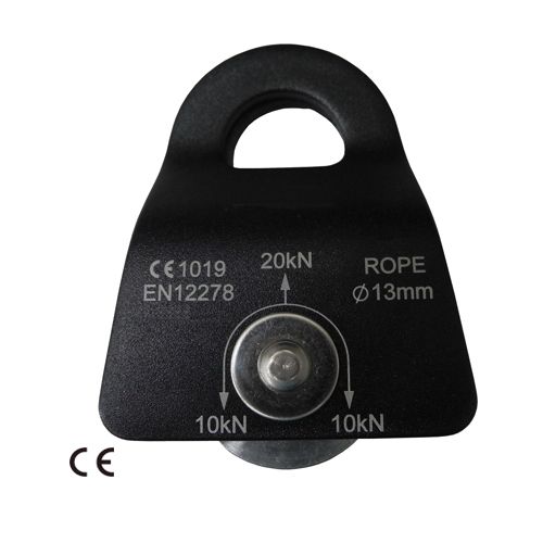 AP-041 black aluminium alloy pulley