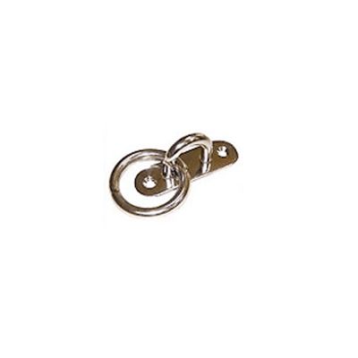 Anello tondo con piastra oblunga SS8031 in acciaio inossidabile 304, foto del prodotto